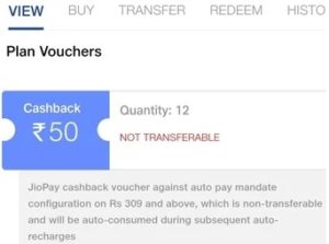 JIO auto Pay