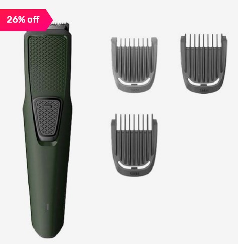 Philips BT121215 Beard Trimmer (Green)