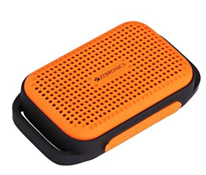 Zebronics Portable Speaker with Bluetooth, Micro SD Card, Camera Shutter Mode