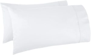 AmazonBasics 100% Cotton Pillow Covers