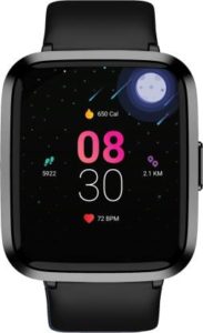 boAt Storm Smartwatch (Black Strap, Regular)