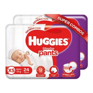 Huggies Wonder Pants Extra Small New Born Rs 244 amazon dealnloot