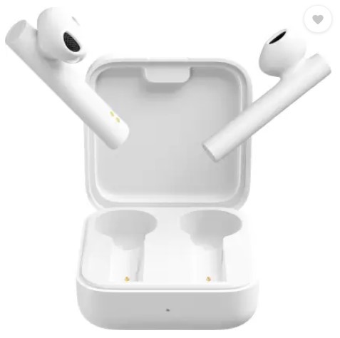 Mi earbuds 2C Bluetooth Headset  (White, True Wireless)