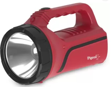 Pigeon Rigel Plus LED Torch Lantern Emergency Light  (Red)