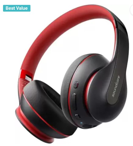 Soundcore Life Q10 with Fast Charging Bluetooth Headset