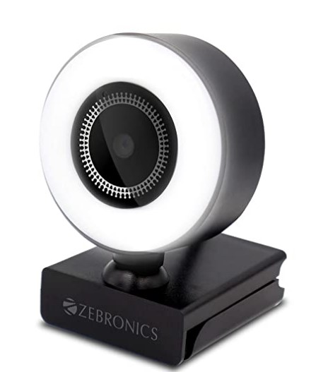 ZEBRONICS Zeb-Ultimate Star webcamera with 5P Lens 1920x1080 Full HD