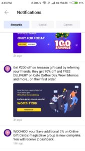 Amazon Magicpin Offer