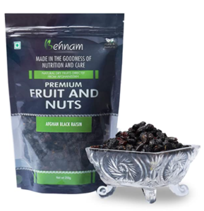 Behnam Imported Afghani Black Raisins / Kishmish