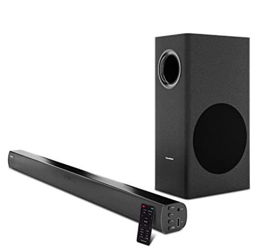 Blaupunkt Germany's SBW100 120W Wired Soundbar with Subwoofer