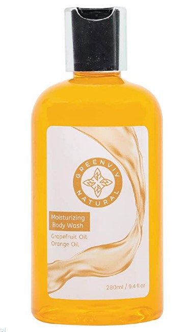 Greenviv Natural Bodywash Gel Grapefruit & Orange, 280ML