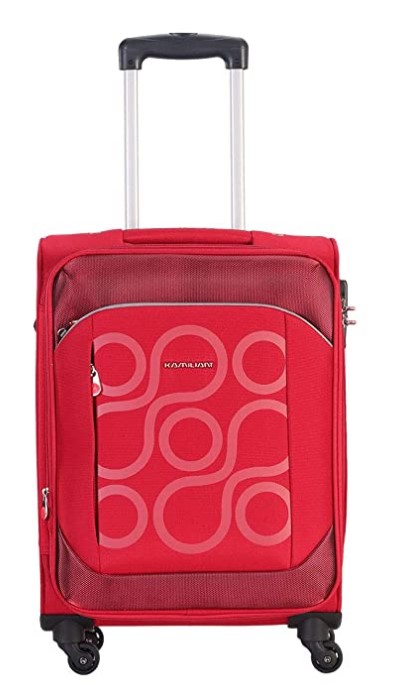 Kamiliant by American Tourister Kam Harita+ 54.5 cms Red Softsided Cabin Luggage