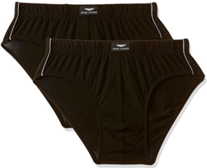 Park Avenue Men's Plain Brief Pack of 2