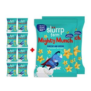 Slurrp Farm Healthy Snacks Mighty Puff Cheese Rs 100 amazon dealnloot