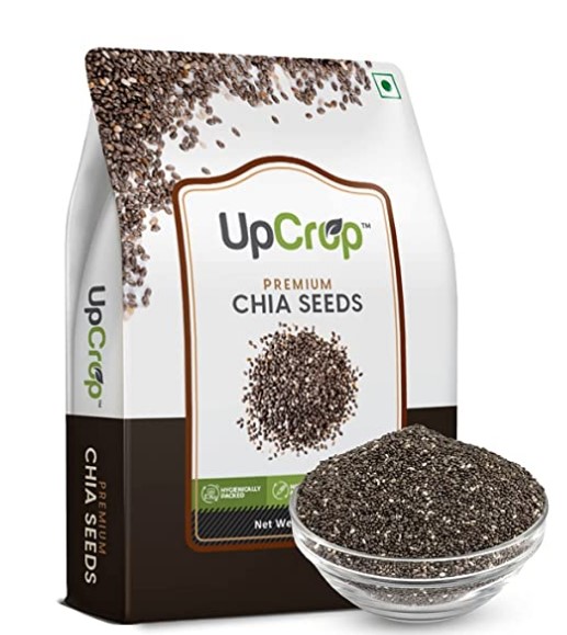 UpCrop Premium Chia Seeds Bag, 200 g