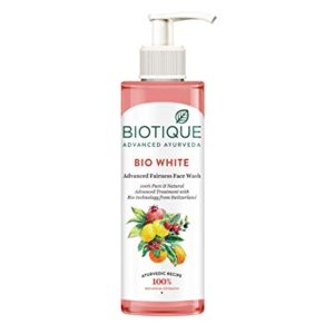 Biotique Bio White Advanced Fairness Face Wash Rs 132 amazon dealnloot