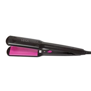 VEGA Ultra Shine Hair Straightener Black Rs 799 amazon dealnloot