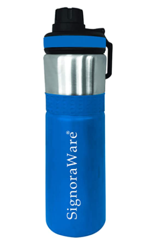 Signoraware Egnite Single Walled Stainless Steel Fridge Water Bottle, 750ml