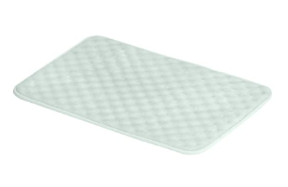 AmazonBasics Rippled Memory Foam Bath Mat - (Green, Small)