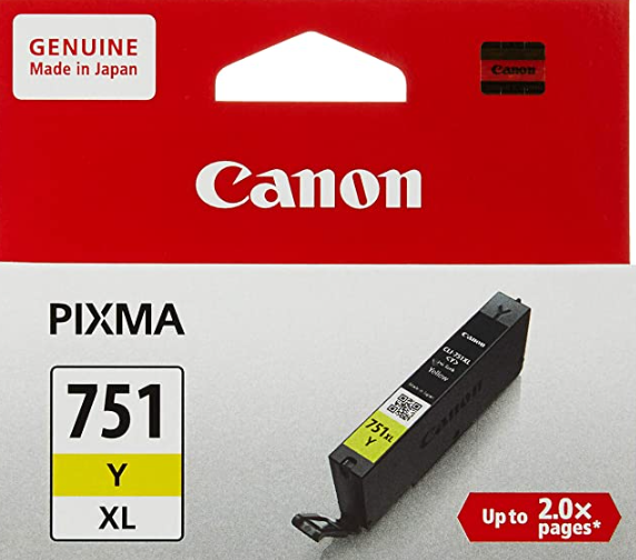 Canon CLI-751XL Ink Cartridge (Yellow)