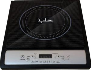 Lifelong LLIC20 Induction Cooktop Black Grey Push Rs 1099 flipkart dealnloot