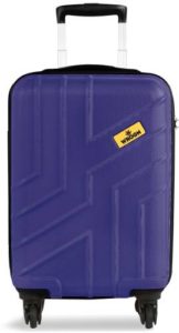 WROGN Maze Mid Night Blue Cabin Suitcase Rs 1374 flipkart dealnloot