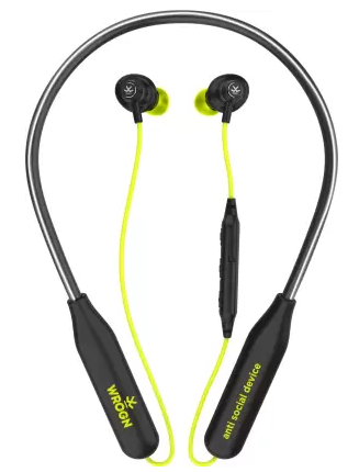 WROGN POPPERS NB1 with 40 Hours Battery Fast Charging Bluetooth Headset 