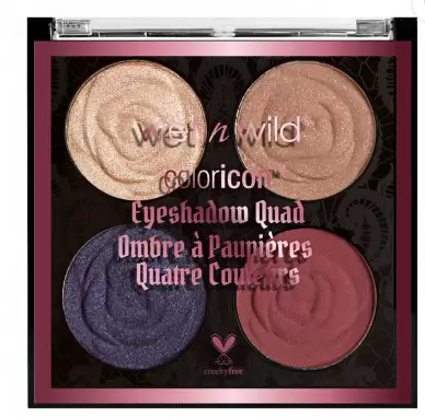 Wet n Wild Color Icon Eyeshadow Quad- Shade 2 4.8 g  (Secret Garden Rendezvous)