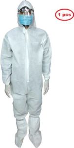 kush fashion white coverall 1 ppe kit Rs 27 flipkart dealnloot