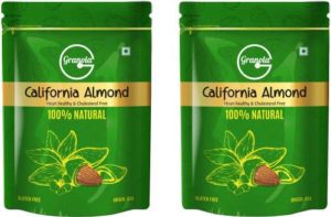 Granola 100 Natural California Almonds 2 x Rs 244 flipkart dealnloot