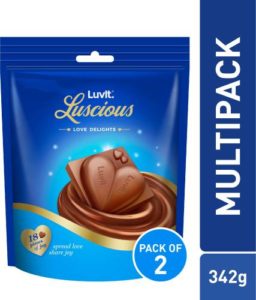 LuvIt Luscious Love Delights Chocolates 171g Pack Rs 199 flipkart dealnloot