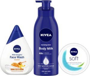 NIVEA Body Lotion Nourishing Body Milk 400 Rs 428 flipkart dealnloot