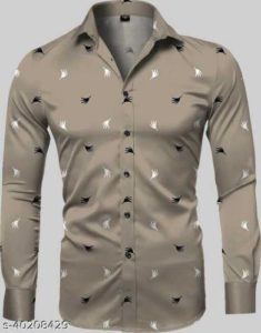 Trijal Fab Cotton Polyester Blend Printed Shirt Rs 107 flipkart dealnloot