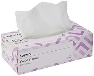 Amazon Brand Solimo 2 Ply Facial Tissues Rs 52 amazon dealnloot