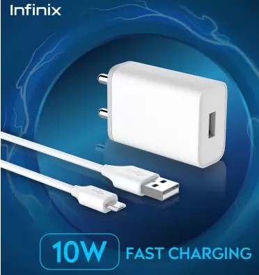 Infinix CU-60IX 10 W 2 A Mobile Charger with Detachable Cable 