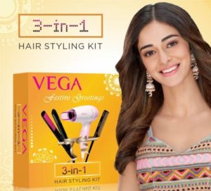 VEGA 3 In 1 Hair Styling Kit Rs 621 flipkart dealnloot