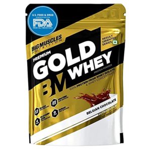 Bigmuscles Nutrition Premium Gold Whey 500g Whey Rs 635 amazon dealnloot