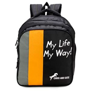 Chris Kate 42ltr Black Yellow Comfortable Casual Rs 100 amazon dealnloot