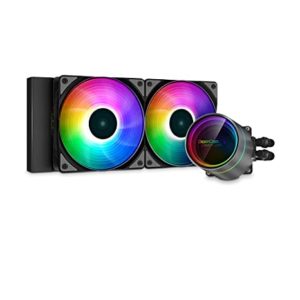 DEEPCOOL Castle 240 EX ARGB Addressable RGB Rs 3650 amazon dealnloot