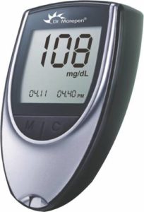 Dr Morepen BG 03 Glucometer Grey Black Rs 190 flipkart dealnloot