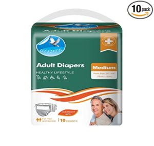 Glider Adult Diaper MEDIUM with WETNESS INDICATOR Rs 325 amazon dealnloot