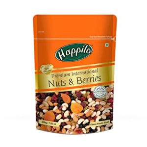 Happilo Premium International 200g Dried Nuts and Rs 190 amazon dealnloot