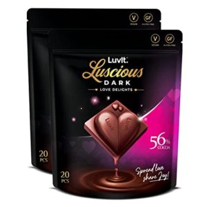 LuvIt Luscious Dark Love Delights Heart Shaped Rs 249 amazon dealnloot