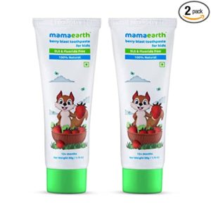 Mamaearth Berry Blast Toothpaste Value Pack 50g Rs 150 amazon dealnloot