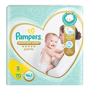 Pampers Premium Care Pants Small size baby Rs 626 amazon dealnloot