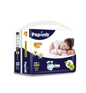 Papimo New Born Baby Diapers with Aloe Rs 539 amazon dealnloot