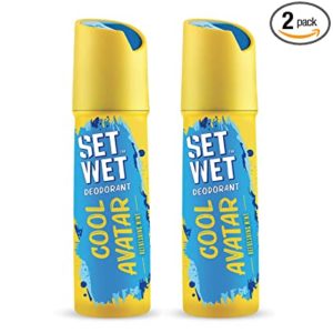 Set Wet Cool Avatar Deodorant Body Spray Rs 179 amazon dealnloot