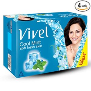 Vivel Cool Mint Soft Fresh Skin Bar Rs 144 amazon dealnloot