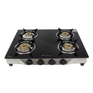 Wonderchef Energy 4 Burner Glass Cooktop Black Rs 2256 amazon dealnloot