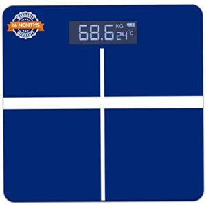 beatXP Blue plus Digital Bathroom Weighing Scale Rs 449 amazon dealnloot