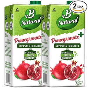 B Natural Nectar Pomegranate Plus 1000MLx2 Rs 156 amazon dealnloot